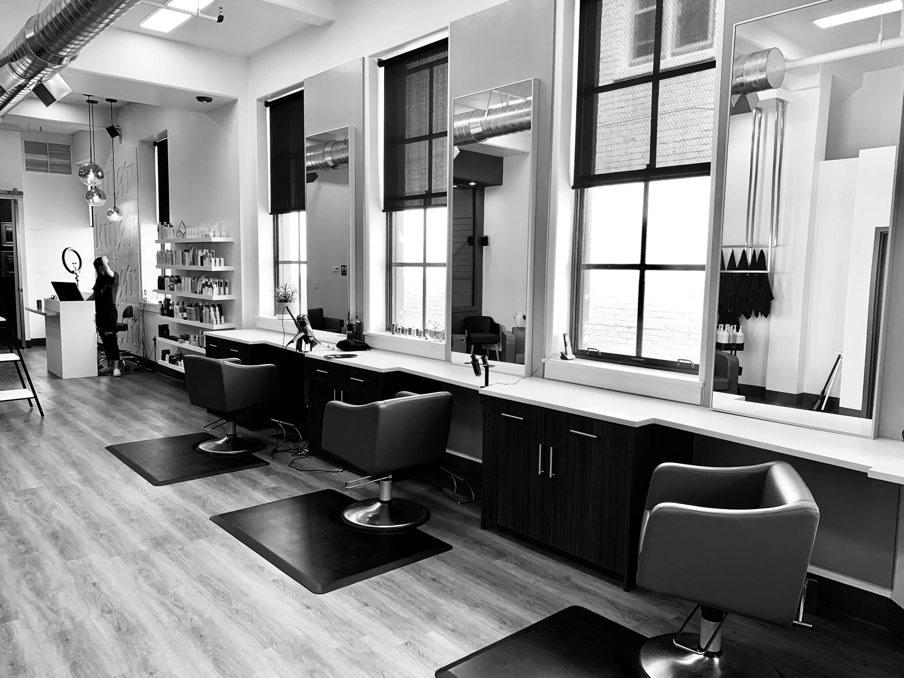 Salón de belleza.